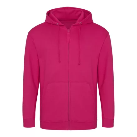 Logózott cipzáros, kapucnis pulóver Just Hoods