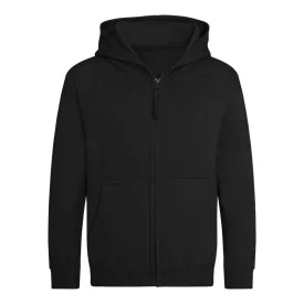 Logózott cipzáros, kapucnis gyerek pulóver Just Hoods