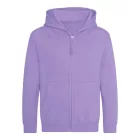 Logózott cipzáros, kapucnis gyerek pulóver Just Hoods
