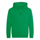 Logózott cipzáros, kapucnis gyerek pulóver Just Hoods