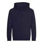 Logózott cipzáros, kapucnis gyerek pulóver Just Hoods