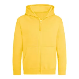 Logózott cipzáros, kapucnis gyerek pulóver Just Hoods