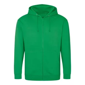 Logózott cipzáros, kapucnis pulóver Just Hoods