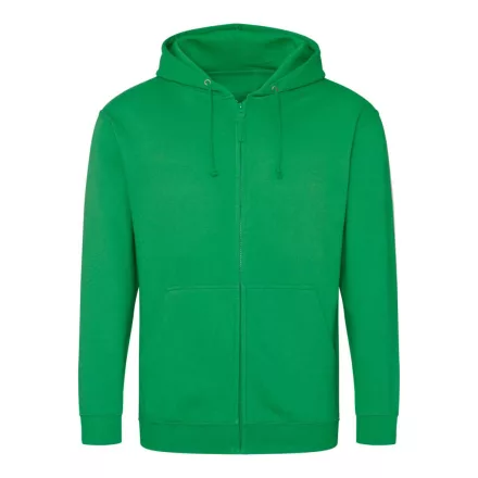 Logózott cipzáros, kapucnis pulóver Just Hoods