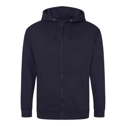 Logózott cipzáros, kapucnis pulóver Just Hoods