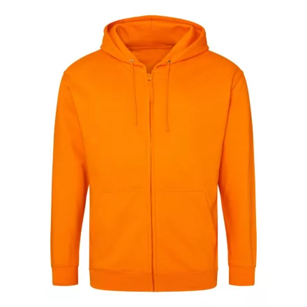 Logózott cipzáros, kapucnis pulóver Just Hoods