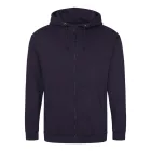 Logózott cipzáros, kapucnis pulóver Just Hoods