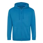 Logózott cipzáros, kapucnis pulóver Just Hoods