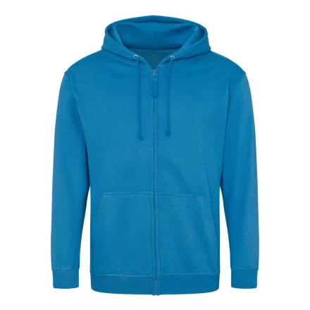 Logózott cipzáros, kapucnis pulóver Just Hoods