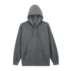 Logózott felnőtt cipzáras pulóver Gildan HEAVY BLEND