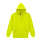 Logózott felnőtt cipzáras pulóver Gildan HEAVY BLEND