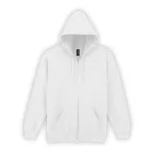 Logózott felnőtt cipzáras pulóver Gildan HEAVY BLEND