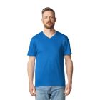 Logózott Gildan SOFTSTYLE V-NYAKÚ FÉRFI PÓLÓ