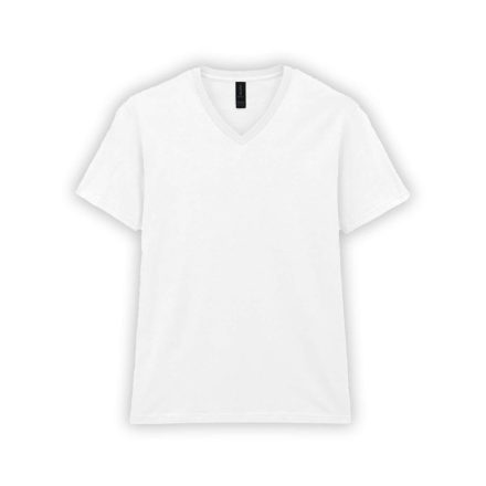 Logózott Gildan SOFTSTYLE V-NYAKÚ FÉRFI PÓLÓ