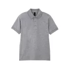 Logózott galléros felnőtt póló Gildan DRYBLEND