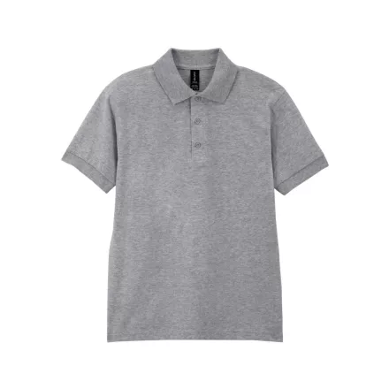 Logózott galléros felnőtt póló Gildan DRYBLEND