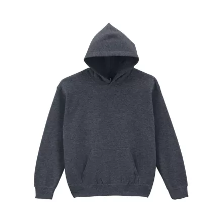 Logózott gyerek kapucnis pulóver Gildan HEAVY BLEND