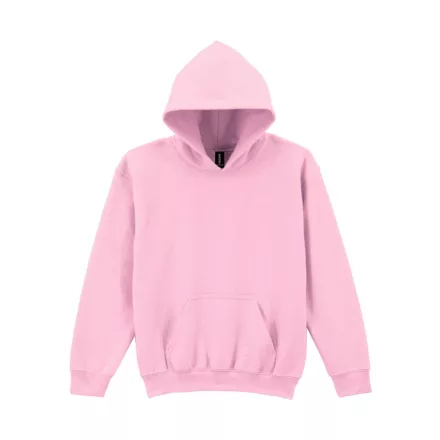 Logózott gyerek kapucnis pulóver Gildan HEAVY BLEND