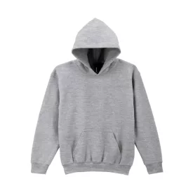 Logózott gyerek kapucnis pulóver Gildan HEAVY BLEND