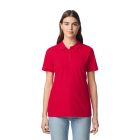 Logózott galléros női póló Gildan SOFTSTYLE