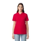 Logózott galléros női póló Gildan SOFTSTYLE