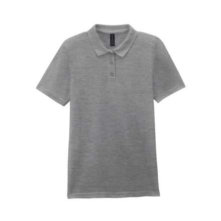 Logózott galléros női póló Gildan SOFTSTYLE