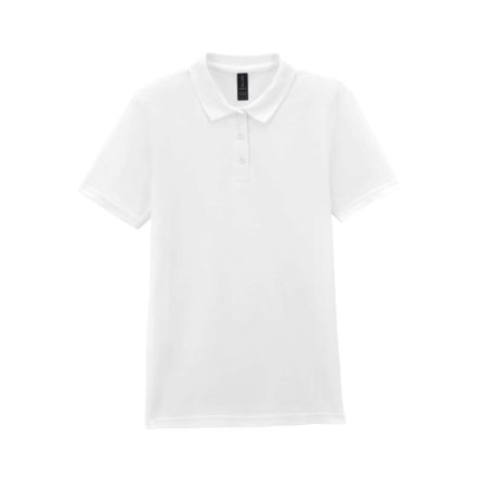 Logózott galléros női póló Gildan SOFTSTYLE