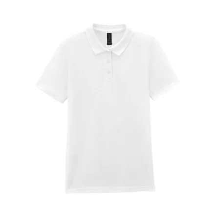 Logózott galléros női póló Gildan SOFTSTYLE