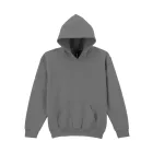 Logózott gyerek kapucnis pulóver Gildan HEAVY BLEND