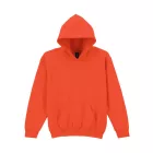 Logózott gyerek kapucnis pulóver Gildan HEAVY BLEND