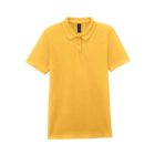 Logózott galléros női póló Gildan SOFTSTYLE