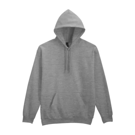Logózott felnőtt kapucnis pulóver Gildan SOFTSTYLE