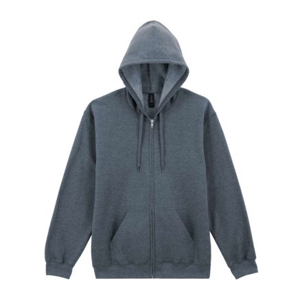 Gildan GISF600 SOFTSTYLE™ MIDWEIGHT POLÁR FELNŐTT VÉGIG CIPZÁROS KAPUCNIS PULÓVER 2XL