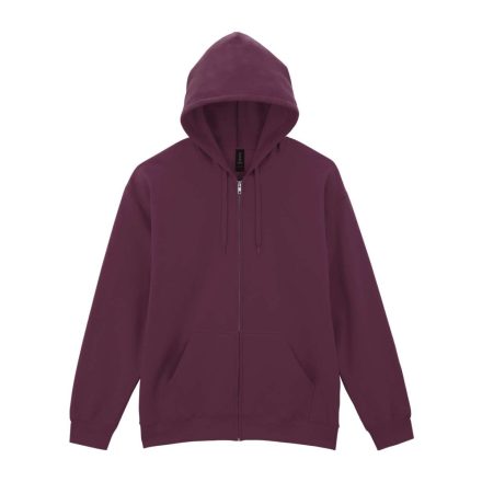 Gildan GISF600 SOFTSTYLE™ MIDWEIGHT POLÁR FELNŐTT VÉGIG CIPZÁROS KAPUCNIS PULÓVER M