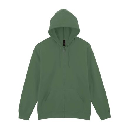 Gildan GISF600 SOFTSTYLE™ MIDWEIGHT POLÁR FELNŐTT VÉGIG CIPZÁROS KAPUCNIS PULÓVER 2XL