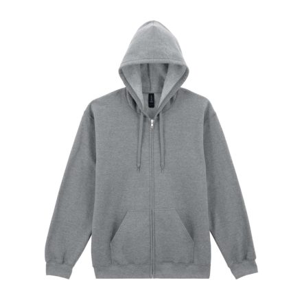 Gildan GISF600 SOFTSTYLE™ MIDWEIGHT POLÁR FELNŐTT VÉGIG CIPZÁROS KAPUCNIS PULÓVER 2XL