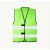 Korntex KXVW SAFETY VEST "WOLFSBURG" - BLACK HEM 2XL
