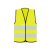 Korntex KXVW SAFETY VEST "WOLFSBURG" - BLACK HEM 4XL