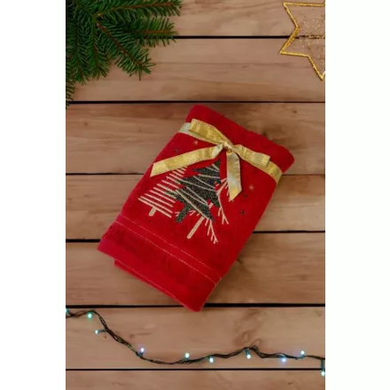 Olima OLXMAS01 OLIMA CHRISTMAS TOWEL - PINES 45X70