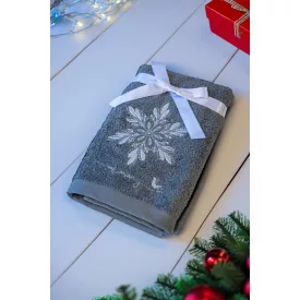 Olima OLXMAS04 OLIMA CHRISTMAS TOWEL - SNOWFLAKE 45X70