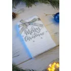Olima OLXMAS07 OLIMA CHRISTMAS TOWEL - MERRY CHRISTMAS STARS 45X70