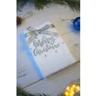 Olima OLXMAS07 OLIMA CHRISTMAS TOWEL - MERRY CHRISTMAS STARS 45X70