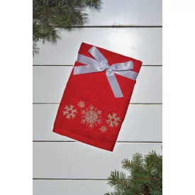 Olima OLXMAS15 OLIMA CHRISTMAS TOWEL - SNOWFLAKES II 45X70