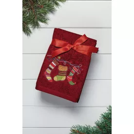 Olima OLXMAS16 OLIMA CHRISTMAS TOWEL - CHRISTMAS SOCKS 45X70