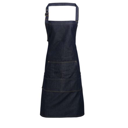 Premier PR126 JEANS STITCH DENIM BIB APRON U