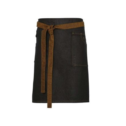 Premier PR135 'DIVISION' WAXED LOOK DENIM WAIST APRON U