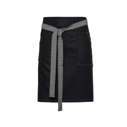 Premier PR135 'DIVISION' WAXED LOOK DENIM WAIST APRON U