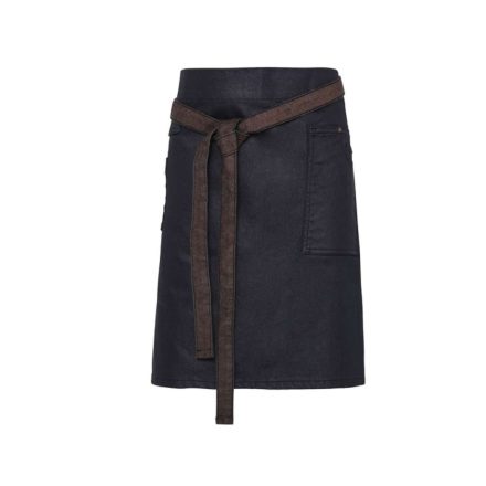 Premier PR135 'DIVISION' WAXED LOOK DENIM WAIST APRON U