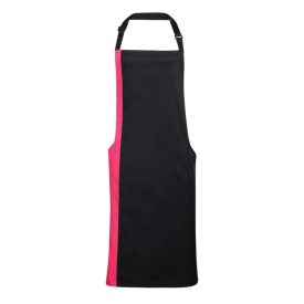   Premier PR162 'COLOURS COLLECTION’ CONTRAST BIB APRON U