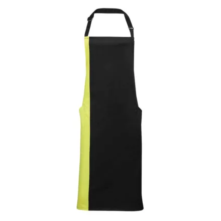 Premier PR162 'COLOURS COLLECTION’ CONTRAST BIB APRON U